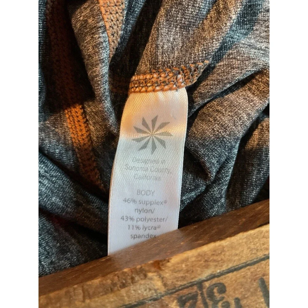 Athleta Gray Heathered Workout Leggings‎ Pants Medium Gym Ready M Yoga Sports